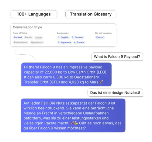 Multilingual Support